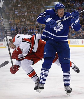 Jersey-tossing Leafs fans charged, banned