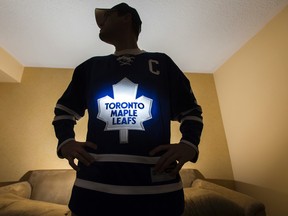 Jerry Newton, 40,  says its easy to ignore an ban preventing him to go to Leafs games. (ERNEST DOROSZUK/Toronto Sun)