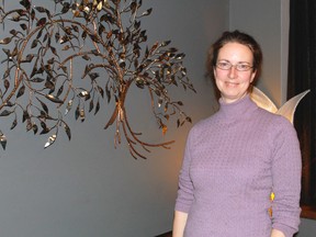 Urban forestry planner Sara Rowland spoke to Green Drinks Sarnia about the economic value of trees on Jan. 14 at the Limbo Lounge. Rowland spoke about the many monetary and health benefits brought about by planting trees. CARL HNATYSHYN/SARNIA THIS WEEK/QMI AGENCY