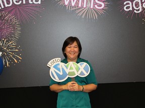 Edmonton's latest lottery winner Mary Ann Estanislao. Photo supplied