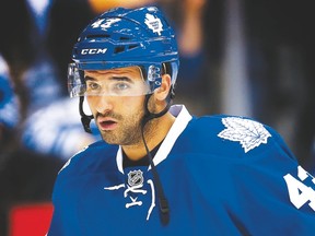 Maple Leafs forward Nazem Kadri says he wants to stay in Toronto. But will the price be right? (Craig Robertson/Toronto Sun)