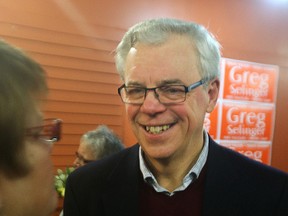 Premier Greg Selinger has been quiet on the NDP leadership campaign trail if only because he has a job to do -- working as the leader of the province. (Kevin King/Winnipeg Sun file photo)