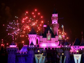 Disneyland theme park in Anaheim, California. May 4, 2005 file photo. REUTERS/Fred Prouser/Files