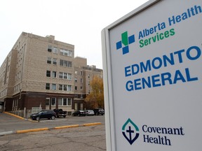 Edmonton General Hospital (Edmonton General Continuing Care Centre), 1111 Jasper Ave, in Edmonton Alta., on Wednesday Oct. 29, 2014. David Bloom/Edmonton Sun