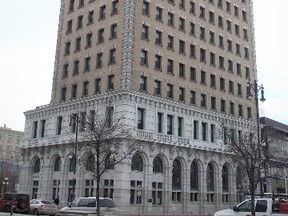 The Union Bank Tower, which is now part of Red River College, on Main Street in Winnipeg, Man. is seen Thursday January 22, 2015.