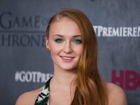 Cast member Sophie Turner arrives for the premiere of the fourth season of HBO series "Game of Thrones" in New York March 18, 2014. REUTERS/Lucas Jackson
