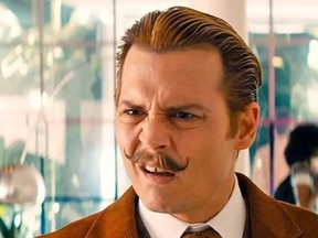 Johnny Depp in Mortdecai. 

(Courtesy)