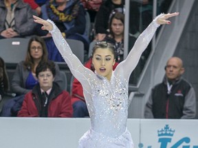 Newmarket figure skater Gabrielle Daleman. (Julia McKay, QMI Agency)