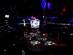 A general view of the rink for the 2015 NHL All-Star Weekend at the Nationwide Arena in Columbus, Ohio.  (Bruce Bennett/Getty Images/AFP)