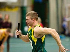 Stephen McPhee opted out of his fifth year of CIS eligibility to coach on the U of A track team. (Supplied)