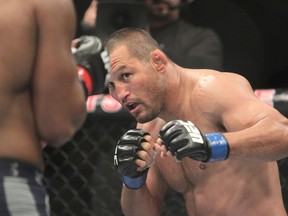Dan Henderson, at 44, says he has no interest in retiring from mixed martial arts. (Chris Procaylo/QMI Agency/Files)
