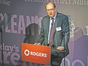 Guy Laurence is the chief executive officer of Rogers Communications. (REUTERS)