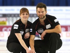 Husband-and-wife curlers Mike & Dawn McEwen. (DARREN MAKOWICHUK/QMI Agency)