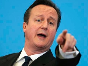 Britain's Prime Minister David Cameron delivers a speech at a community centre in Bursledon, southern England January 26, 2015.   REUTERS/Stefan Wermuth