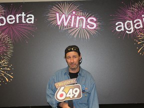 Donald Owen won $2-million on the Jan. 10, 2015 draw of the "new" WESTERN 649. (SUPPLIED)
