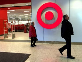 Target store at the Place D'Orleans Shopping Centre on Monday, Jan. 26, 2015. 
Errol McGihon/Ottawa Sun/QMI Agency