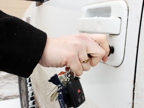 Lock your vehicle so you don't become a victim of theft. (Postmedia Network file photo)