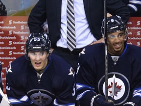 Paul Maurice has the Jets playing extremely well and one website calculates their chances of making the playoffs at 92.4%. Kevin King/Winnipeg Sun