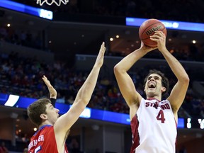 Stanford centre Stefan Nastic is part of the team's push to reach the NCAA tournament for the second year in a row. (USA TODAY SPORTS)