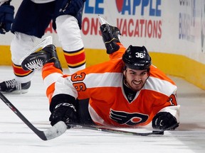 Philadelphia Flyers forward Zac Rinaldo has been suspended by the NHL. (AFP)