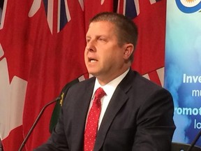 Ontario ombudsman Andre Marin speaks to the media on Tuesday, Jan. 27, 2015. (ANTONELLA ARTUSO/Toronto Sun)