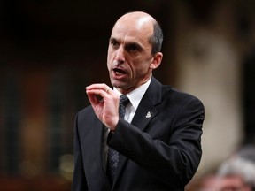 Canada's Public Safety Minister Steven Blaney speaks during Question Period in the House of Commons on Parliament Hill in Ottawa December 2, 2014. REUTERS/Chris Wattie