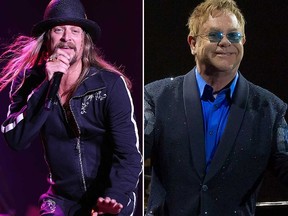 Kid Rock and Elton John (WENN.COM)