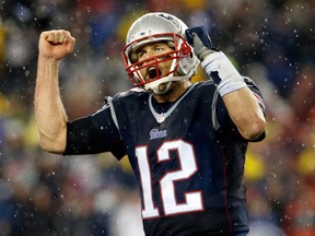 New England Patriots quarterback Tom Brady in the AFC Championship Game at Gillette Stadium.(David Butler II, USA TODAY Sports)