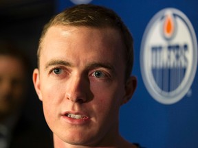 Oilers goaltender Ben Scrivens suggests anyone implying the Oilers aren't trying to win could be in for a fight. (Ian Kucerak file, Edmonton Sun)