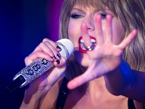 Taylor Swift. 

REUTERS/Carlo Allegri