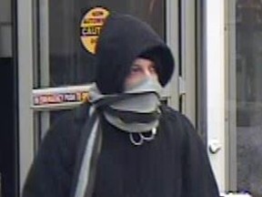 Ottawa Police are looking to identify this male suspect, who they believe is involved in three separate bank robberies from Jan.15 to Jan.23.  (Ottawa Police/ Supplied Photo)