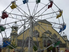 This ferris wheel for the opening of Lansdowne Park in August 2014 cost taxpayers $13,228.80 to rent for a weekend. (File photo)