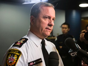 Head of TTC transit enforcement unit Mark Cousins. (ERNEST DOROSZUK/Toronto Sun)