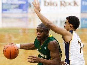 Kenny Otieno is closing out his final year with the University of Alberta Golden Bears basketball team. (Edmonton Sun file)