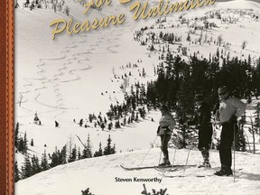 The cover image of author Steven Kenworthy's book about the history of Castle Mountain Resort. Submitted photo.