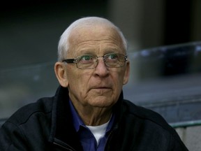 Ottawa Senators General Manager Bryan Murray during practice at the Canadian Tire Centre in Ottawa Friday Jan 30  2015. (Tony Caldwell/Ottawa Sun/QMI Agency)