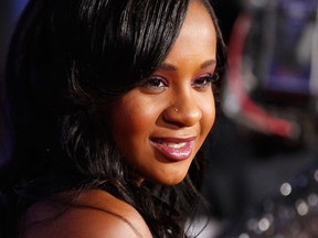 Bobbi Kristina Brown, daughter of the late singer Whitney Houston, poses at the premiere of "Sparkle" in Hollywood, California, in this file photo taken August 16, 2012. REUTERS/Fred Prouser/Files