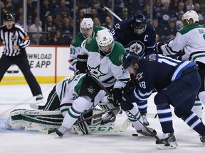 The Dallas Stars came out on top against the Jets on Saturday. (KEVIN KING/Winnipeg Sun)