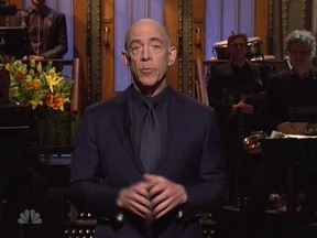 J.K. Simmons as host of Saturday Night Live. (HANDOUT/NBC)