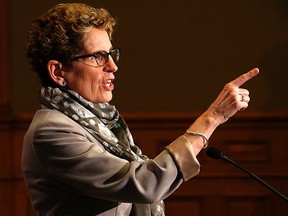 Premier Kathleen Wynne (MICHAEL PEAKE, Toronto Sun)