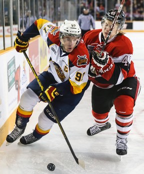 Connor McDavid's 2-point night helps Otters rebound in OHL final