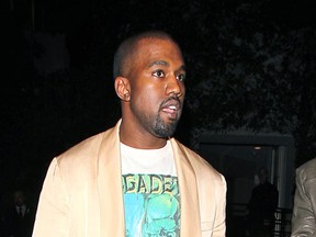 Kanye West in West Hollywood. (3rd Eye/WENN.COM)