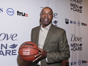 CBS basketball analyst Greg Anthony attends a charity event in this 2012 file photo. (Lee Celano/Getty Images for Dove/AFP)