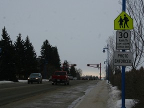 Photo Radar is enforced on major roads in Drayton Valley including the school zones. Warning tickets are being issued for the month of February with actual tickets starting March 1.