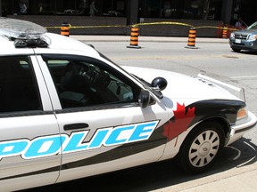 A cruiser outside of Windsor Police Service headquarters. (QMI AGENCY PHOTO)