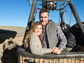 Chris Soules and Britt on "The Bachelor."