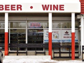 The Cromdale Liquor store, on 82 Street south of 118 Avenue in Edmonton,QMI AGENCY