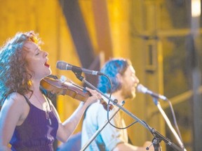 Miranda Mulholland and her Great Lakes Swimmers bandmates play Aeolian Hall April 15-16. (QMI Agency File)