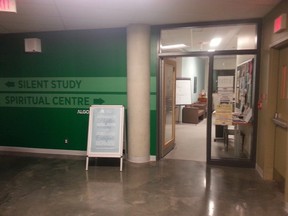 The Algonquin College prayer room is where one former student Joe said Awso Peshdary spent a lot of his time. Photo taken on Tuesday, February 2nd/2015. (Keaton Robbins/Ottawa Sun)
