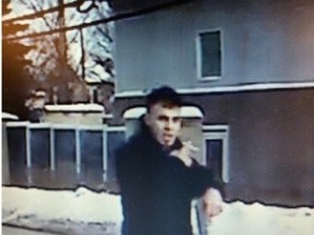 Ottawa police have made an arest after releasing this image of a suspect in a gun incident in Barrhaven on Jan. 17. (OTTAWA POLICE submitted image)